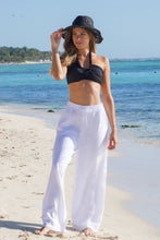 Cargar imagen en el visor de la galería, TULUM Pantalón de Playa Blanco